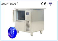 ร้านอาหารเครื่องทำน้ำแข็งความจุสูงพร้อมไฟ LED Blue Light R404A Refrigerant
