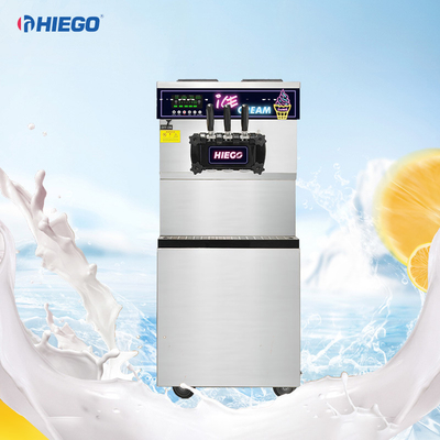 Smooth R404A Commercial Ice Cream Machine พร้อมรับประกัน 1 ปี