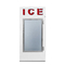 ตู้แช่น้ำแข็งโชว์ไอติม PVC กลางแจ้งสแตนเลส R404a