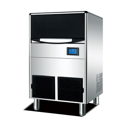 ความจุน้ำแข็ง 100 กก. 24 ชม. LCD เครื่องทำน้ำแข็งเชิงพาณิชย์สำหรับขายร้านอาหารบาร์คาเฟ่