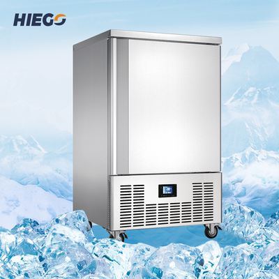 10 Tray Blast Freezer Chiller Air Cooling Small สำหรับเครื่องทำความเย็น Fast Freezing