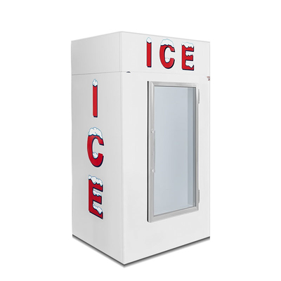 ละลายน้ำแข็งอัตโนมัติผนังเย็นผู้ค้าน้ำแข็งกลางแจ้งตู้ไอศครีมสแตนเลส