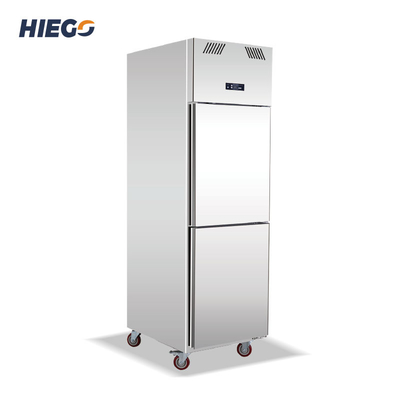 ตู้เย็นตั้งตรงเชิงพาณิชย์ 500L สำหรับอุปกรณ์ครัวร้านอาหารโรงแรม